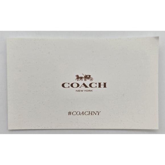 Coach NY Original Black Sunglasses Eyeglass Case Hard Clamshell Cleaning Cloth - Picture 10 of 12